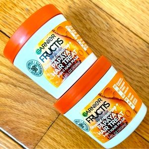 NWT Set of 2 Garnier one minute hair mask.